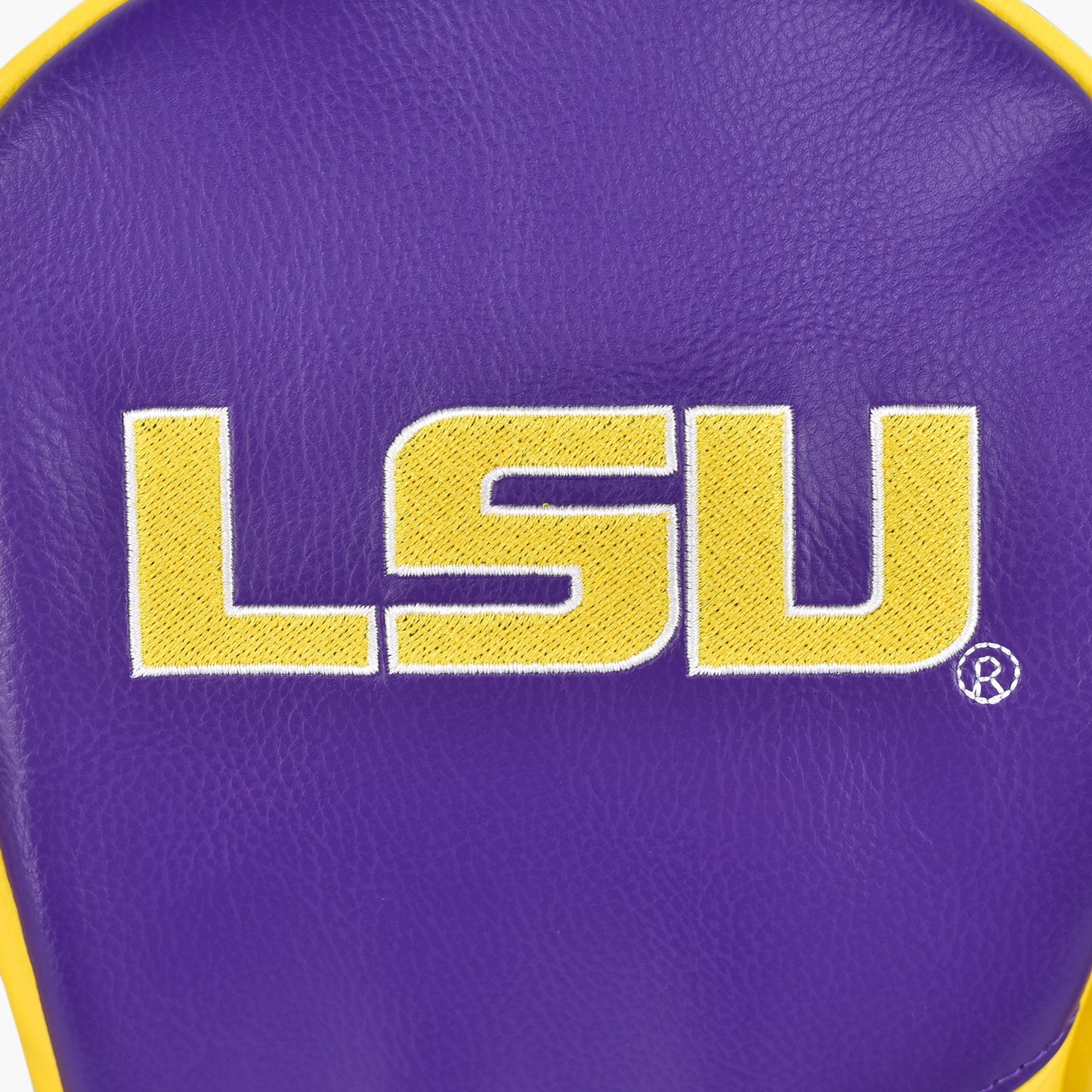 LSU Tigers Track Wood Covers (Purple/Yellow)