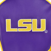 LSU Tigers Track Wood Covers (Purple/Yellow)