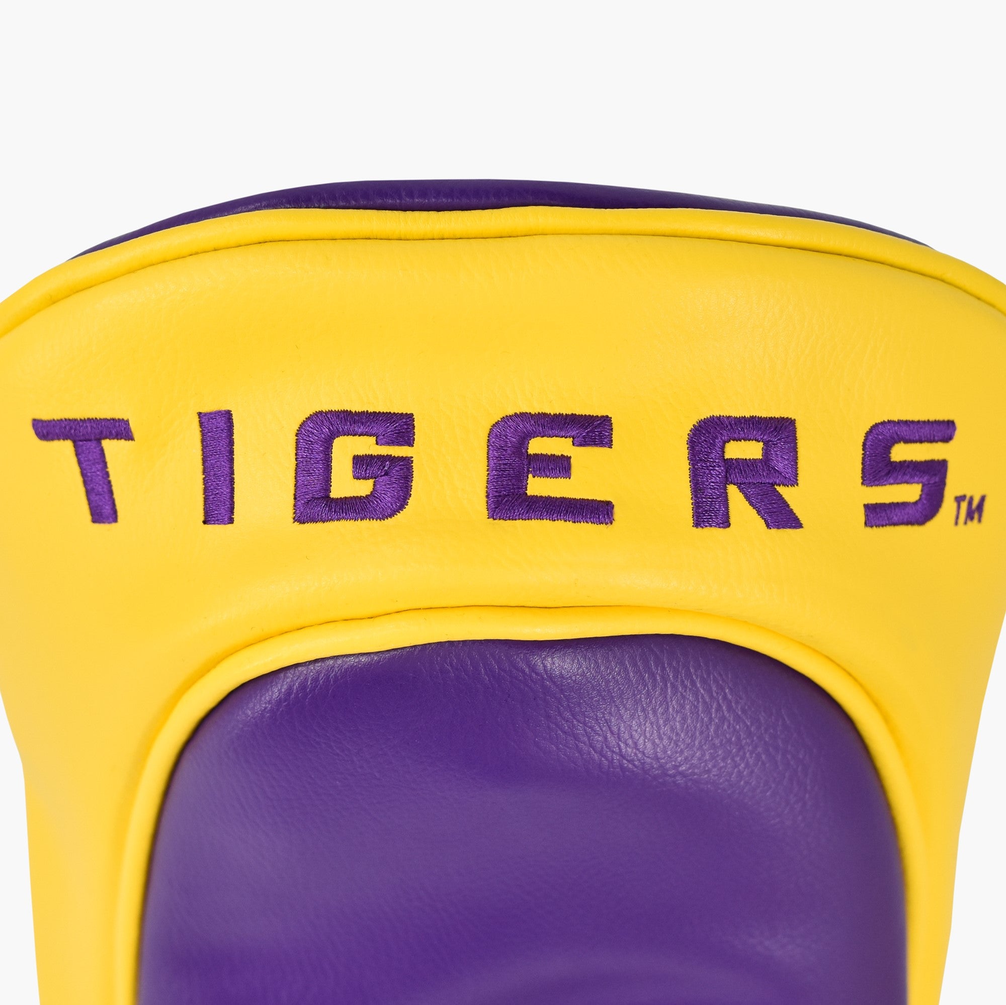 LSU Tigers Track Wood Covers (Purple/Yellow)
