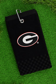 University of Georgia Tri-Fold Towel (Black)