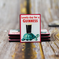 Guinness Tortoise Ceramic Marker