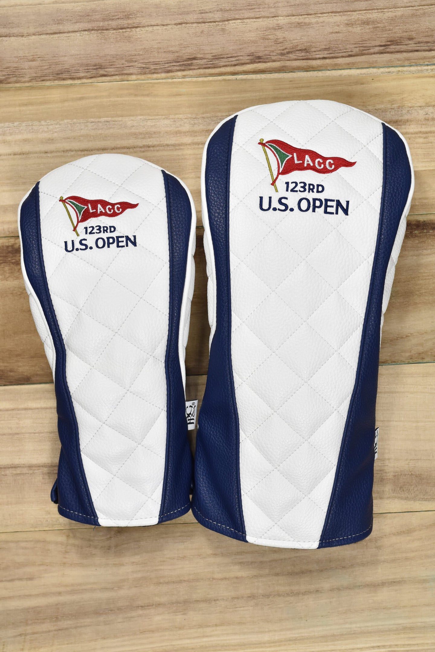 123rd U.S. Open at LACC Continental Elite Wood Covers (White/Navy)