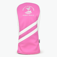 2023 U.S. Women's Open Pebble Beach Track Driver Cover (Pink/White)