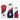 Folds of Honor Elite Vintage College Wood Covers (Red, White & Blue)