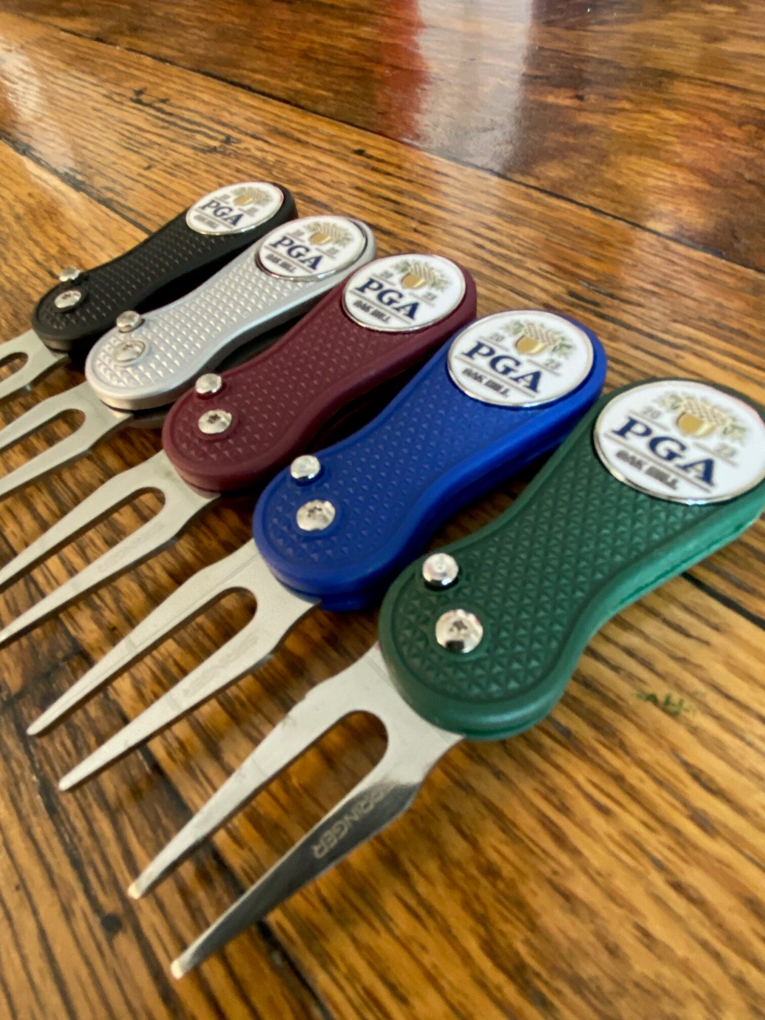 2023 PGA Championship Springer Divot Tools with BM (5 colors)