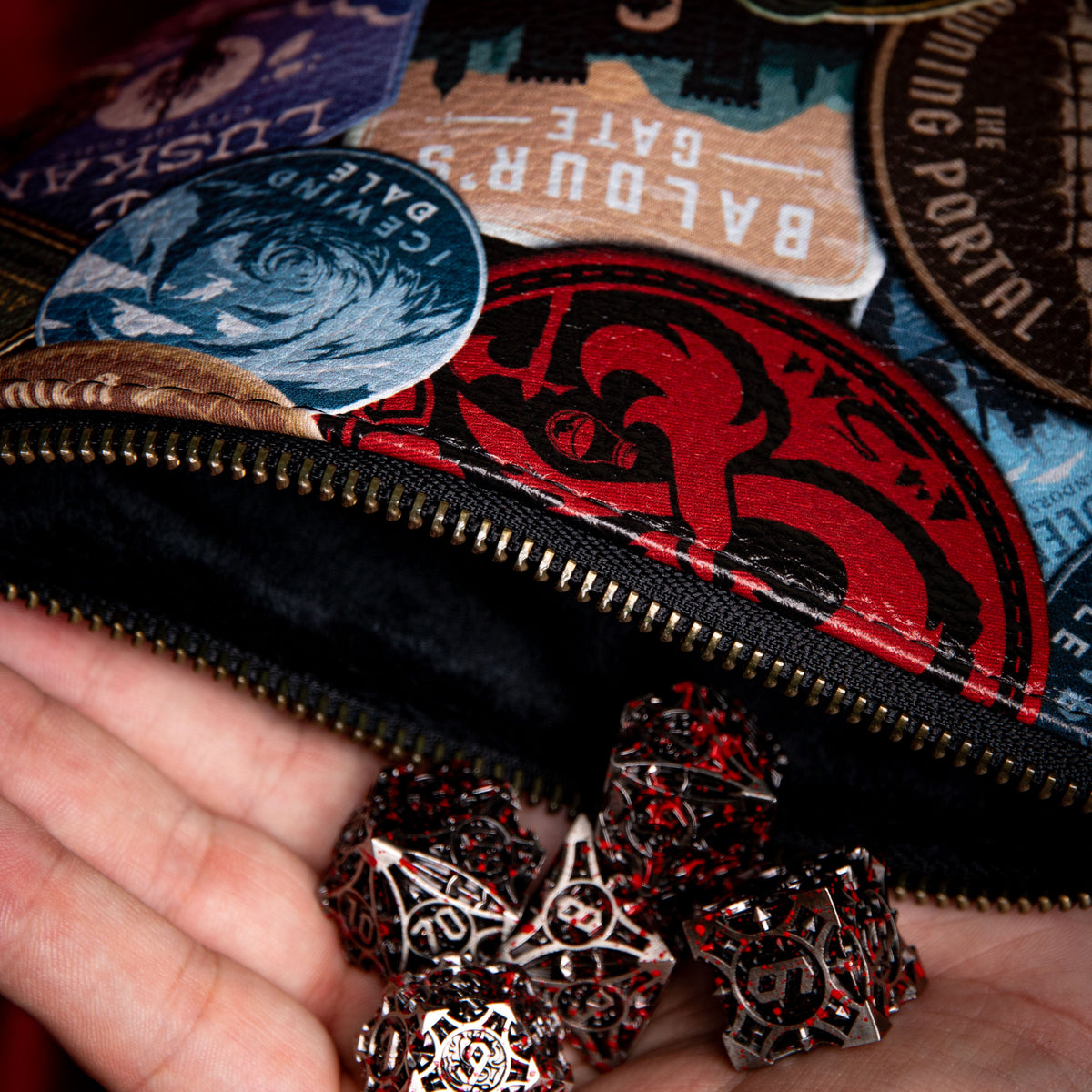 Dungeons & Dragons Adventure Zip Valuables Pouch