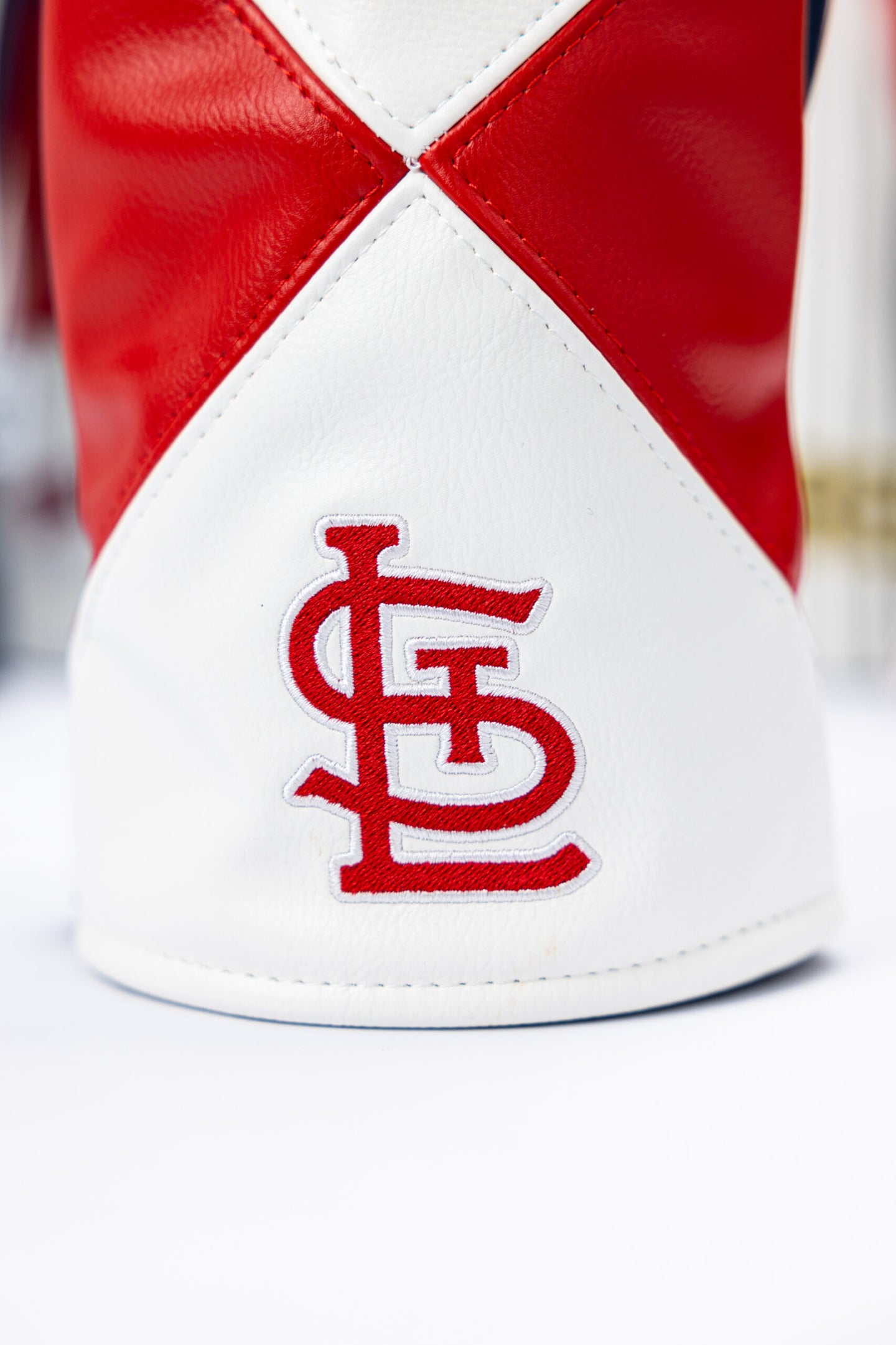 St. Louis Cardinals Heritage Solitaire Headcovers (Red/White/Blue)