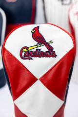 St. Louis Cardinals Heritage Solitaire Headcovers (Red/White/Blue)