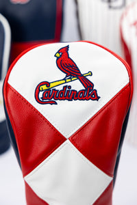 St. Louis Cardinals Heritage Solitaire Headcovers (Red/White/Blue)