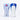 Chicago Cubs Headcovers (White/Blue Pinstripe)