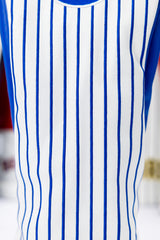 Chicago Cubs Headcovers (White/Blue Pinstripe)