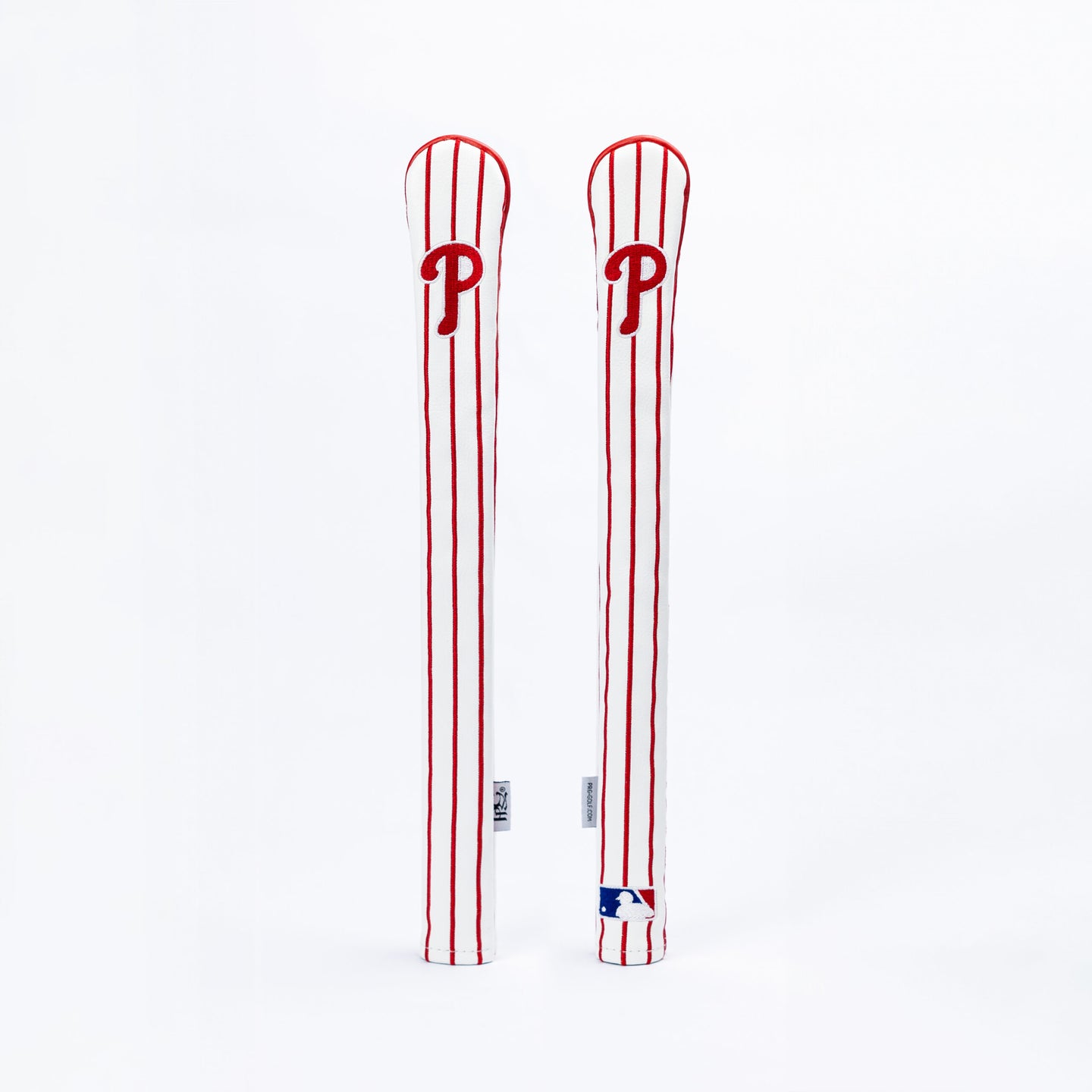 Philadelphia Phillies Alignment Stick Cover (White/Red Pinstripe)