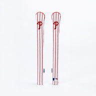 Philadelphia Phillies Alignment Stick Cover (White/Red Pinstripe)