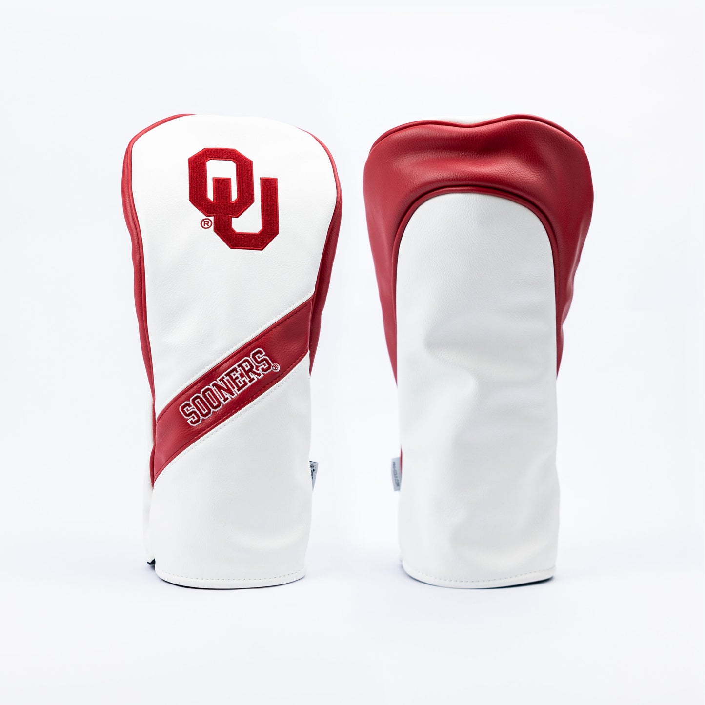 University of Oklahoma Heritage Wood Covers (White/Red)