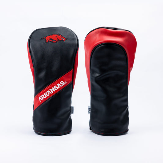 University of Arkansas Razorbacks Heritage Wood Covers (Black)