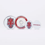 University of Arkansas Duo Ball Markers (Black or White)