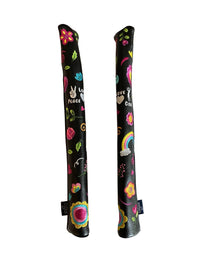 Peace, Love & Golf Alignment Stick Cover