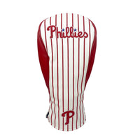 Philadelphia Phillies Headcovers (White/Red Pinstripe)