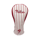 Philadelphia Phillies Headcovers (White/Red Pinstripe)