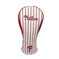 Philadelphia Phillies Headcovers (White/Red Pinstripe)