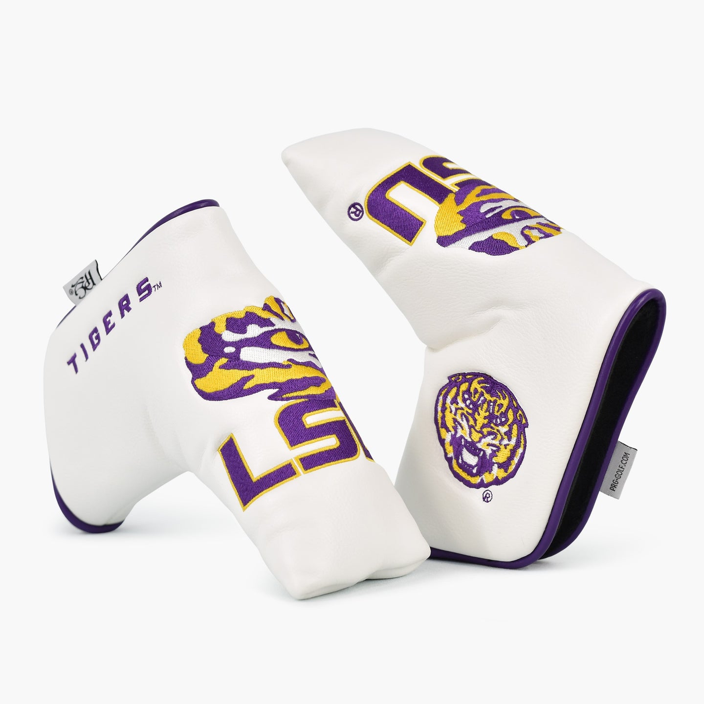 LSU Tigers Studio Blade Putter Cover (White)