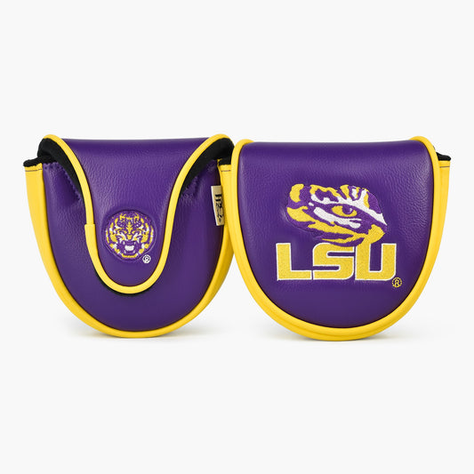 LSU Tigers Studio Mallet Putter Cover (Purple)