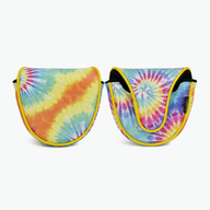 Retro Tie-Dye Mallet Putter Cover