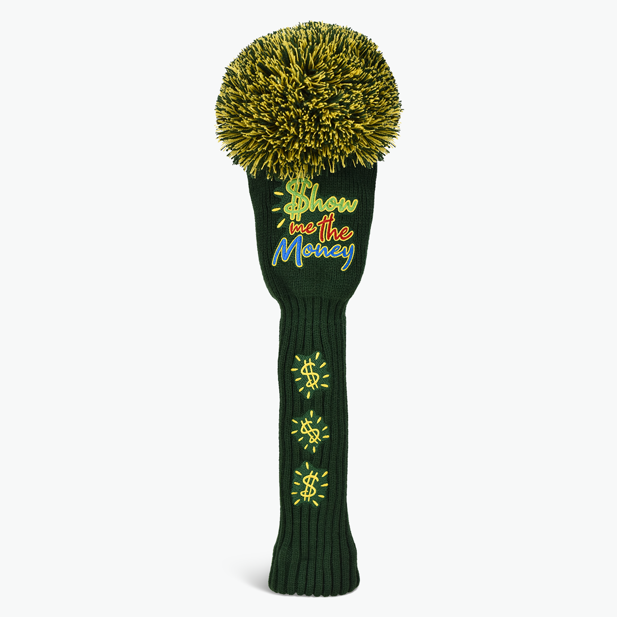 Show Me The Money (Dough) Pom Pom Wood Covers