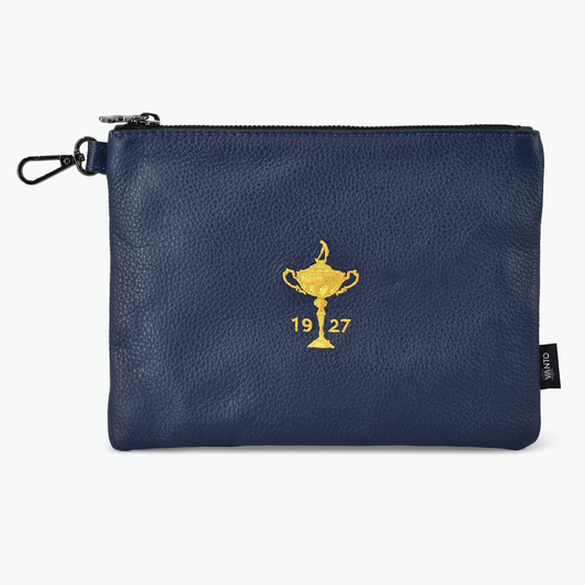 Ryder Cup Vanto Vintage Leather Trophy Collection Zip Tote