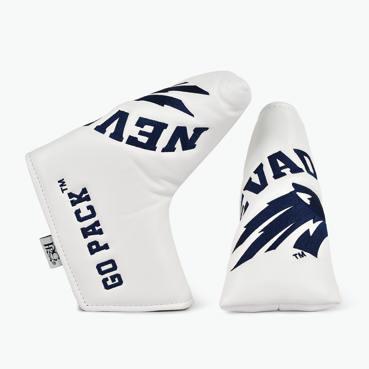 University of Nevada, Reno Wolfpack Blade Putter Cover (White)