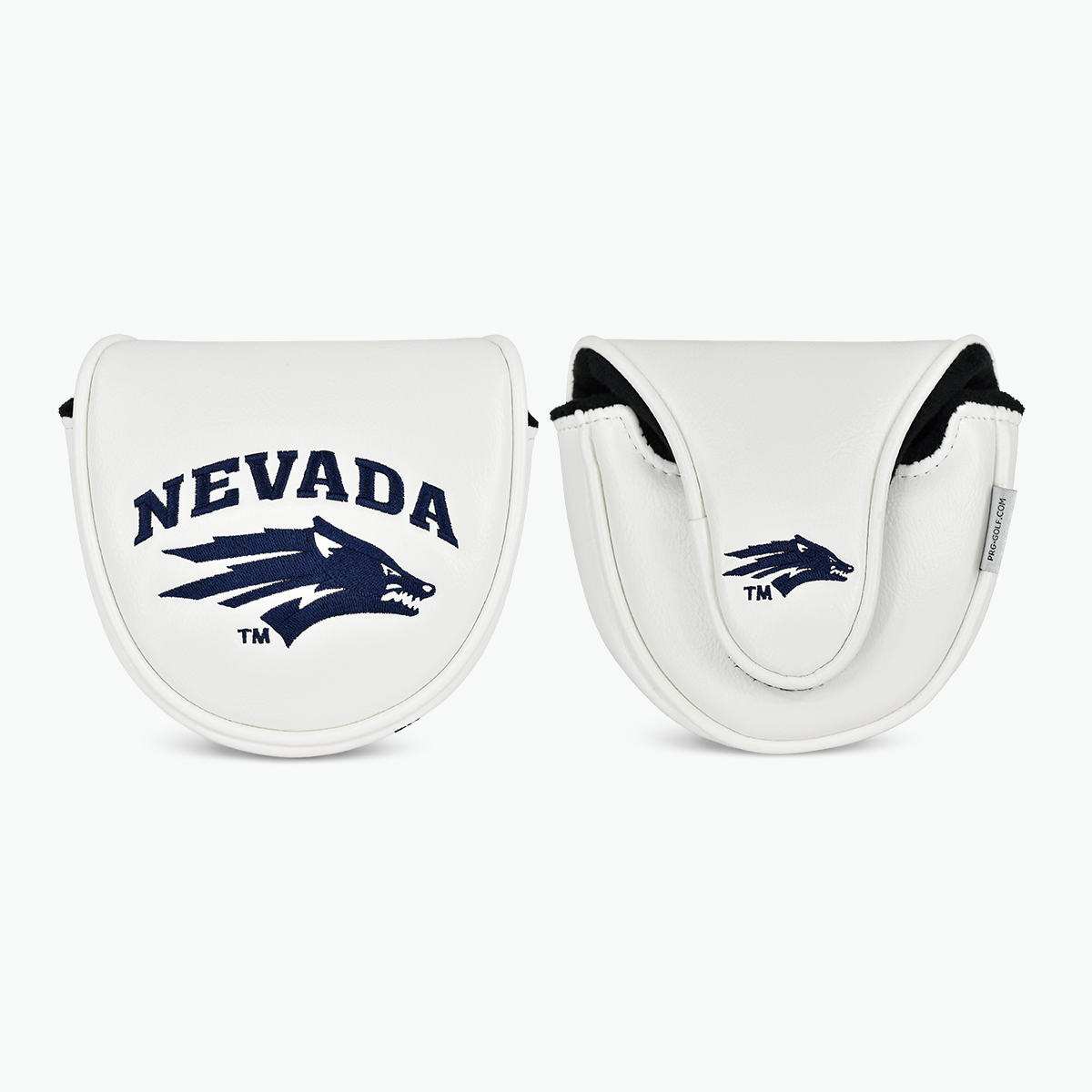 University of Nevada, Reno Wolfpack Mallet Putter Cover (White)