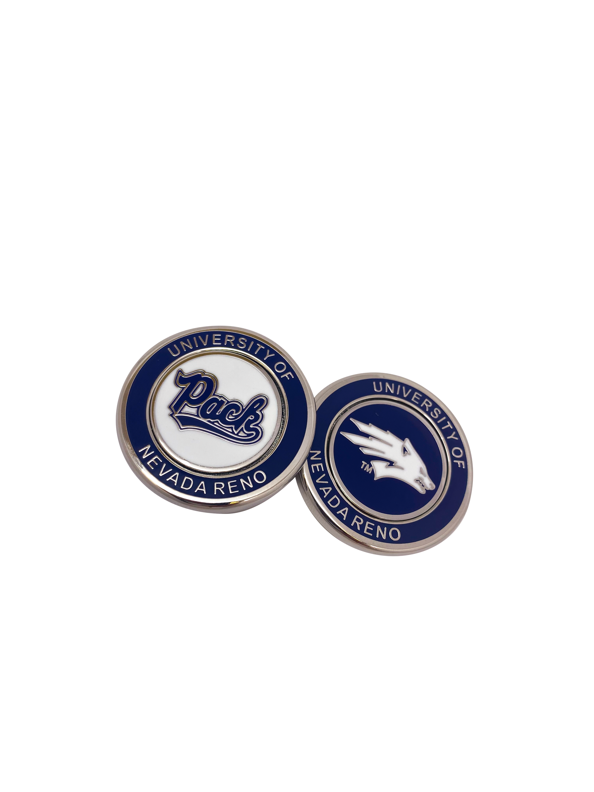 University of Nevada, Reno Wolfpack Duo Marker with Inner Mark