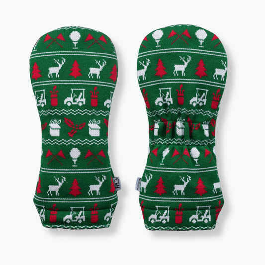 PRG Golf Ugly Christmas Sweater Driver Cover (Green)