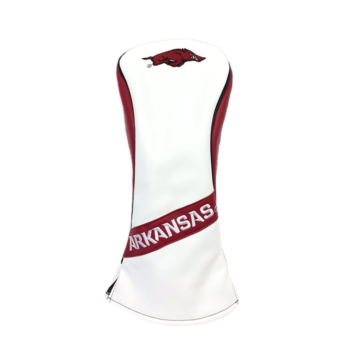 University of Arkansas Razorbacks Headcovers (White) | NCAA Licensed
