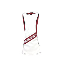 University of Arkansas Razorbacks Headcovers (White) | NCAA Licensed