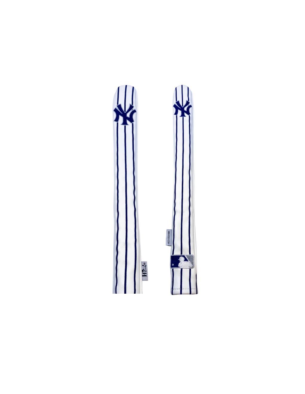 New York Yankees Alignment Stick Cover (White/Navy Pinstripe)
