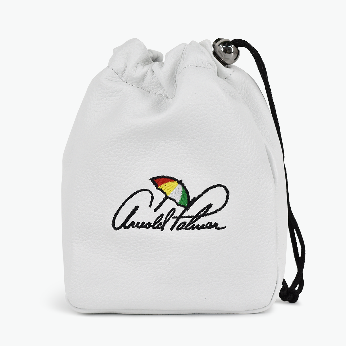 Arnold Palmer Vanto Vintage Genuine Leather Valuables Pouch (White)