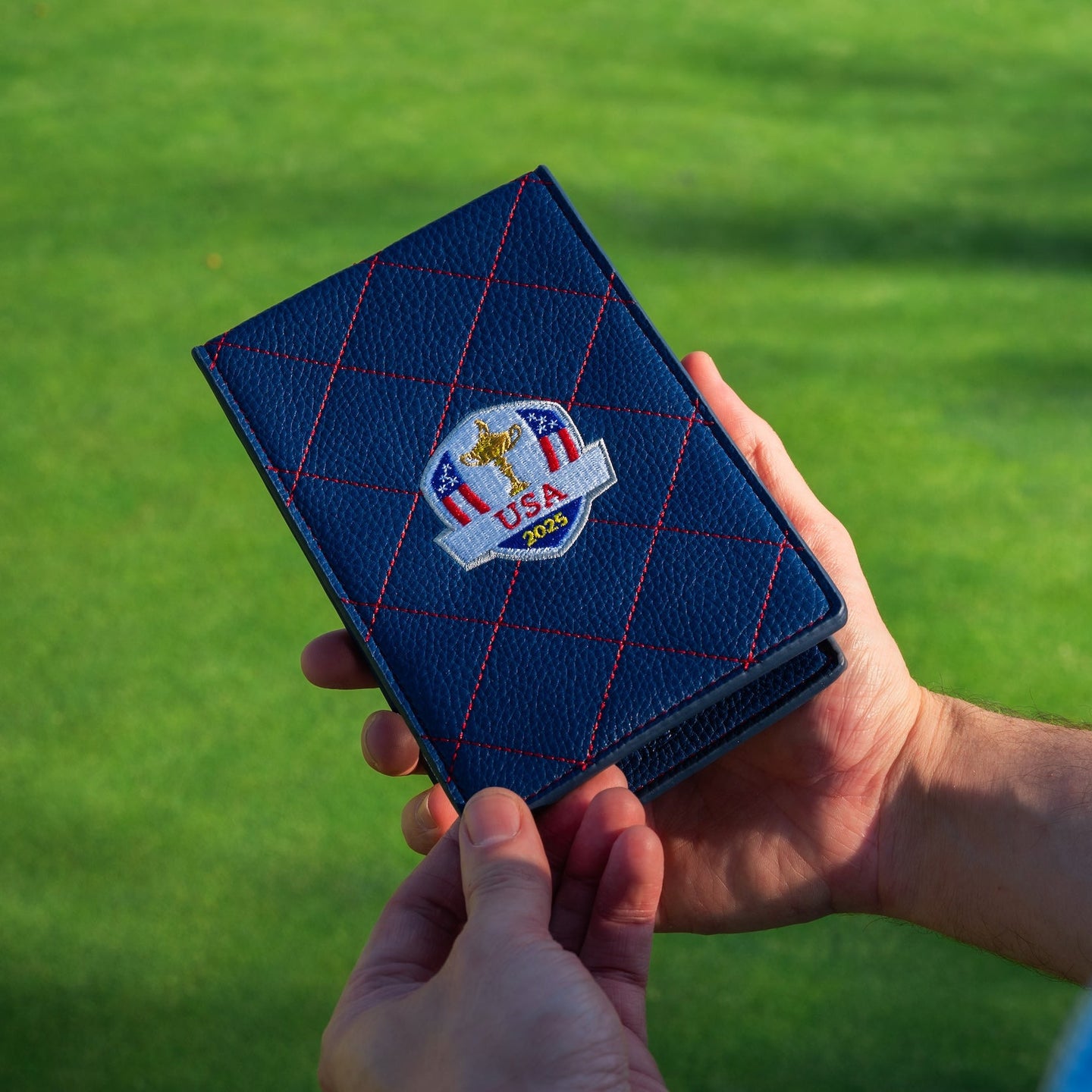 2025 USA Ryder Cup Team Official Elite Yardage Book Cover