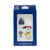 2025 PGA Championship Quail Hollow 4 piece Ball Marker Set