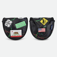 Route 66 Mallet Putter Cover (Black)