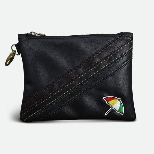 Arnold Palmer Track Premium Zip Tote Bag (Black)