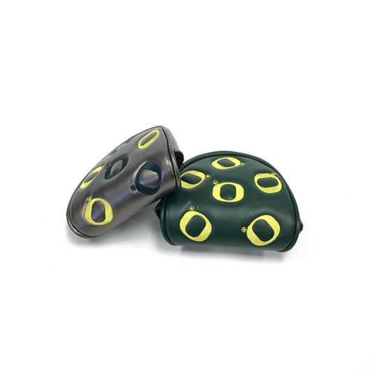 University of Oregon� Mallet putter covers (Hunter Green or Gun Metal)