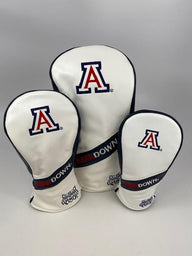 Arizona Wildcats Headcovers (White/Navy) | NCAA Licensed