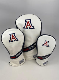 Arizona Wildcats Headcovers (White/Navy) | NCAA Licensed