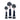 Arizona Wildcats POM Headcovers (White/Navy) | NCAA Licensed