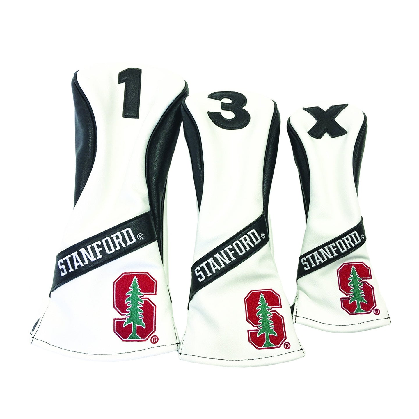 Stanford University Heritage Headcovers (White/Black)