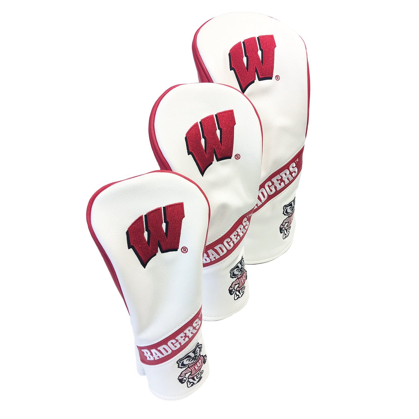 University of Wisconsin Headcovers (White)