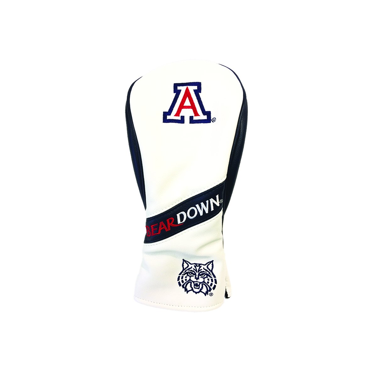 Arizona Wildcats Headcovers (White/Navy) | NCAA Licensed