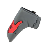 Texas Tech University "Guns Up" Blade Putter Cover (Grey)