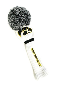 Iowa Hawkeyes Pom Headcovers | NCAA Licensed